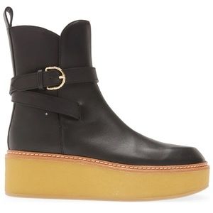 ULLA JOHNSON Lennox Ankle Buckle Boot